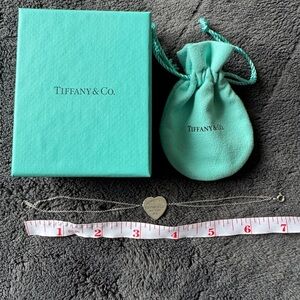 Tiffany & Co. Silver Heart bracelet